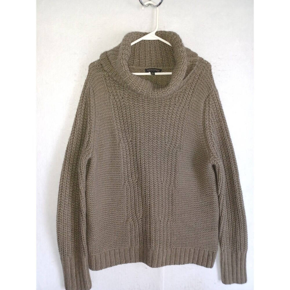 Banana Republic Men’s Brown Pullover Sweater Cotton XL